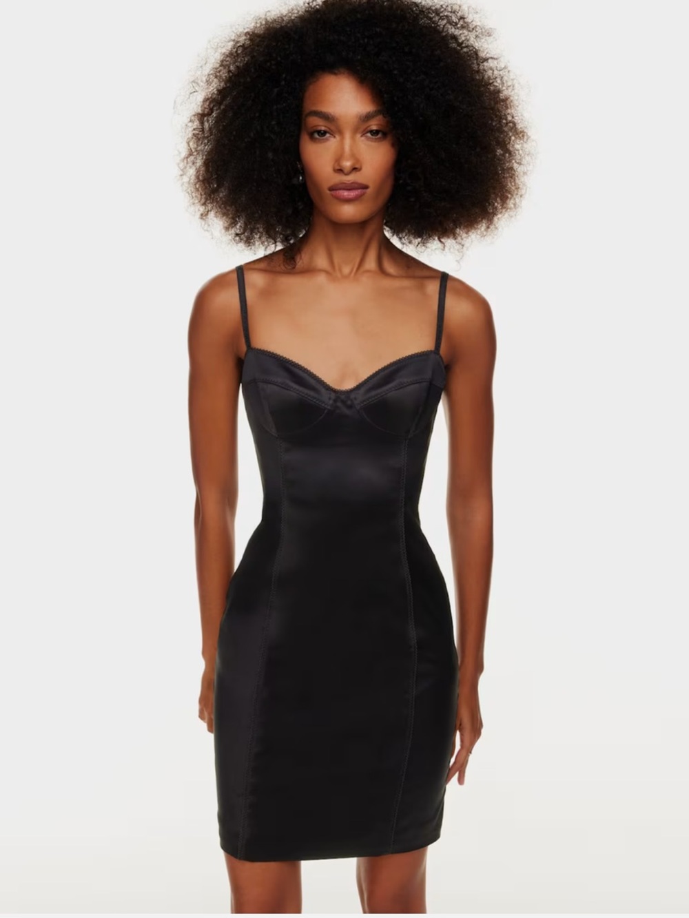 Wilfred Aritzia Brown Mirror Dress